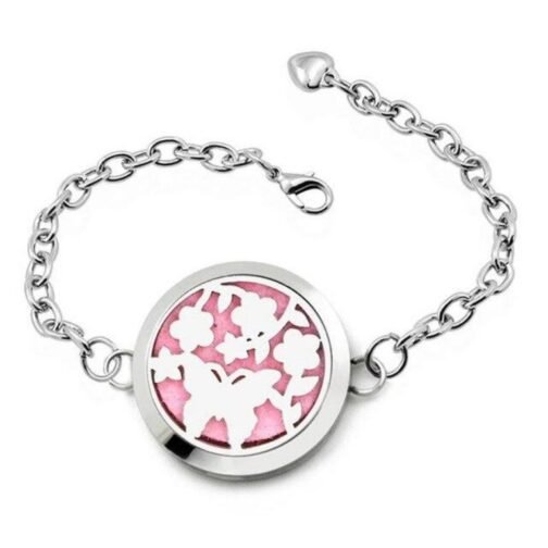 [OUTLET] Pulseira DIFUSORA PESSOAL - Borboletas | PRONTA ENTREGA |