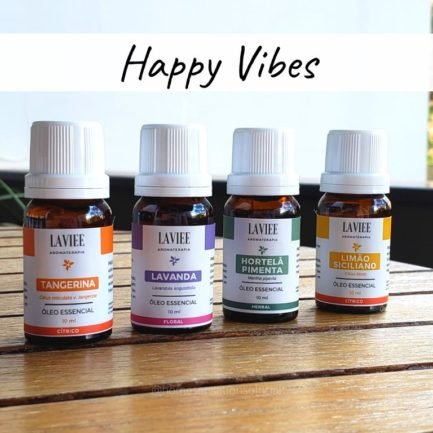 Óleo Essencial KIT Happy Vibes - 100% Puros |PRONTA ENTREGA|