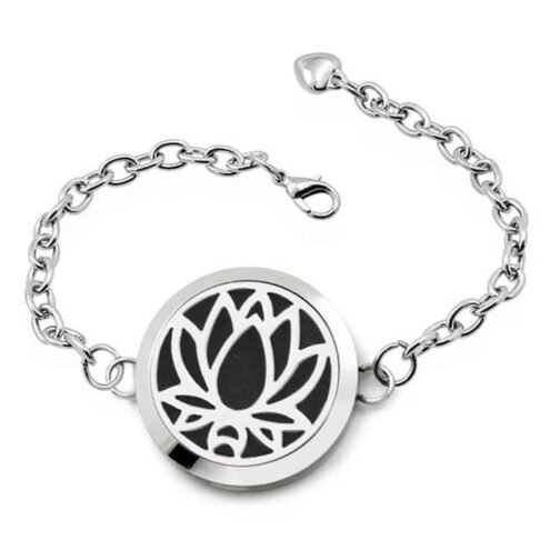 [OUTLET] Pulseira DIFUSORA PESSOAL - Lótus | PRONTA ENTREGA |
