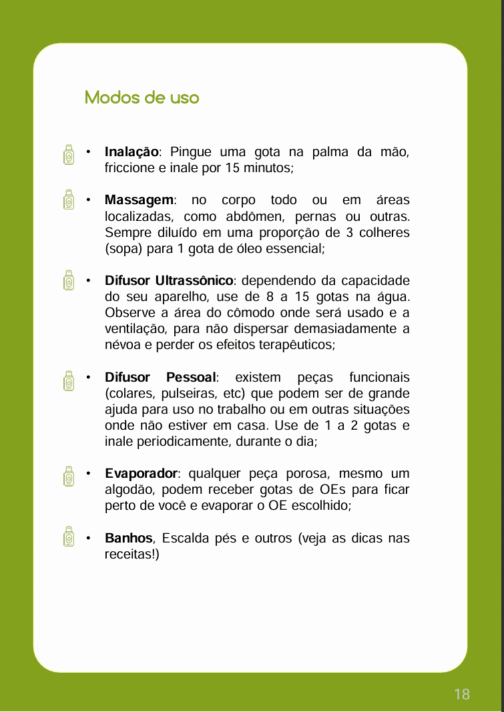E-BOOK - Guia de Primeiros Socorros com Aromaterapia - Imagem 8