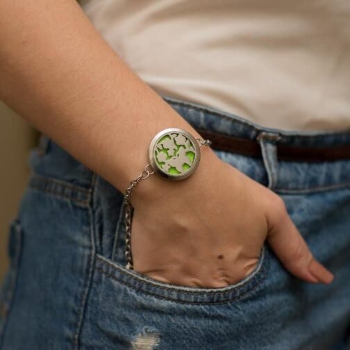 [OUTLET] Pulseira DIFUSORA PESSOAL - Borboletas | PRONTA ENTREGA | - Imagem 2