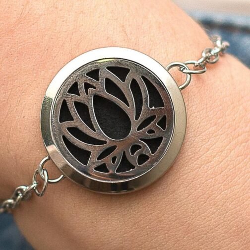 [OUTLET] Pulseira DIFUSORA PESSOAL - Lótus | PRONTA ENTREGA | - Imagem 3
