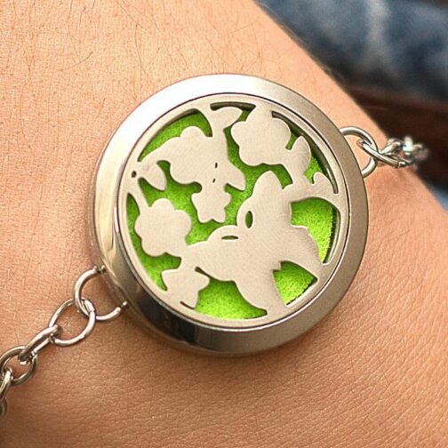 [OUTLET] Pulseira DIFUSORA PESSOAL - Borboletas | PRONTA ENTREGA | - Imagem 3