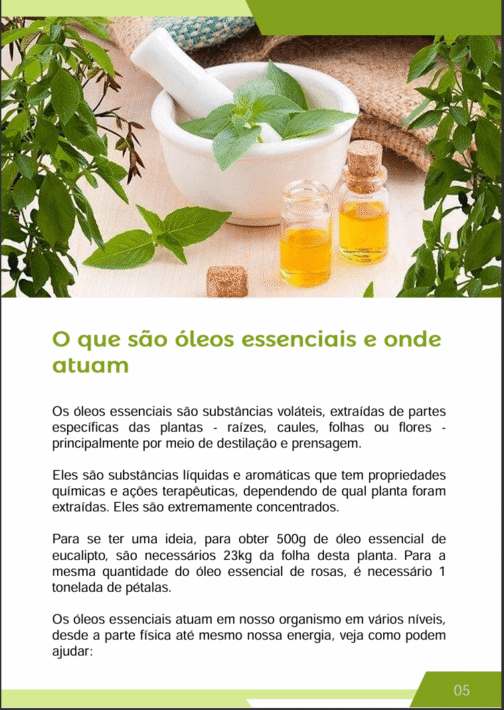 E-BOOK - Guia de Primeiros Socorros com Aromaterapia - Imagem 6