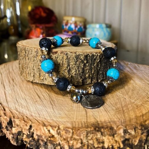 [OUTLET] PULSEIRA PEDRA DE LAVA ENERGY | PRONTA ENTREGA |