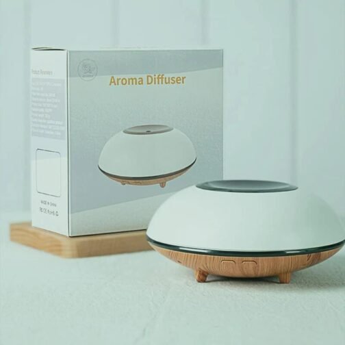 Difusor de Aromas e Umidificador Disc 260ml - Ultrassônico - Imagem 4