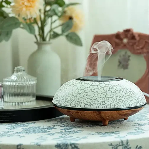 Difusor de Aromas e Umidificador Disc 260ml - Ultrassônico - Imagem 2